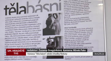 Výstava Těla básní zdobí chodby Reduty