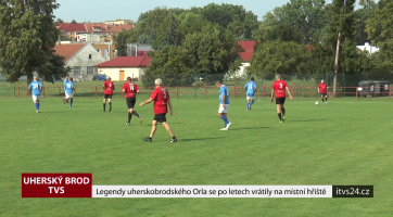 Legendy uherskobrodského Orla se po letech vrátily na hřiště
