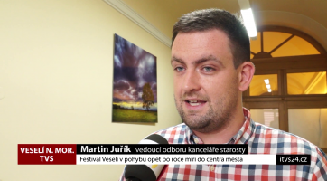 Festival Veselí v pohybu opět po roce míří do centra města