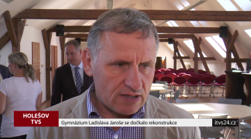 Gymnázium Ladislava Jaroše se dočkalo rekonstrukce