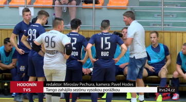 Tango zahájilo sezonu vysokou porážkou