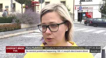 Na náměstí proběhne happening 100+1 dárců kostní dřeně