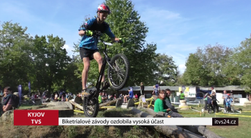 Biketrialové závody ozdobila vysoká účast