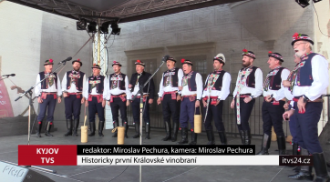 Historicky první Královské vinobraní v Kyjově