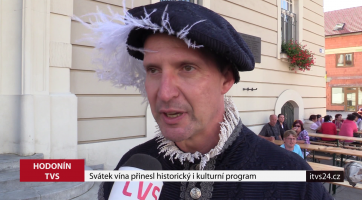 Svátek vína přinesl historický i kulturní program
