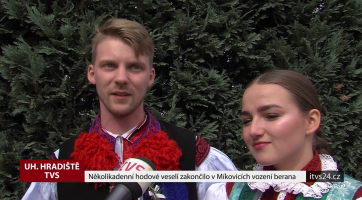 Několikadenní hodové veselí zakončilo vození berana