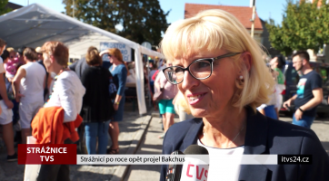 Strážnicí po roce opět projel Bakchus