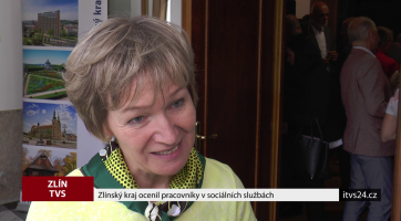 Zlínský kraj ocenil pracovníky v sociálních službách