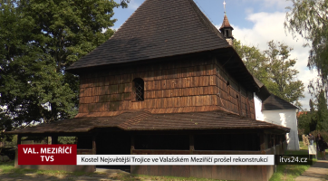 Kostel Nejsvětější Trojice ve Valašském Meziříčí prošel rekonstrukcí