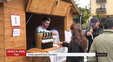 Hody zpestřil košt burčáku
