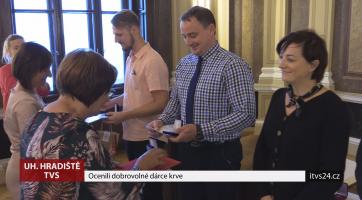V Hradišti byli oceněni dobrovolní dárci krve