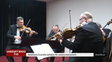 Janáčkovo kvarteto zahájilo 44. sezónu koncertem