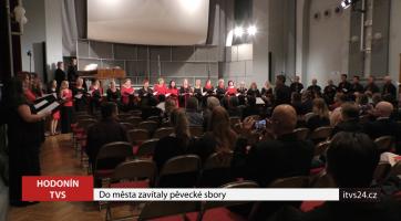 Do města zavítaly pěvecké soubory