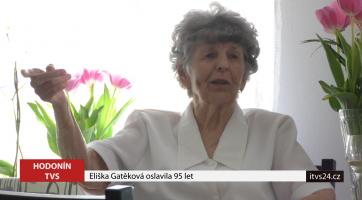 Eliška Gatěková oslavila 95 let