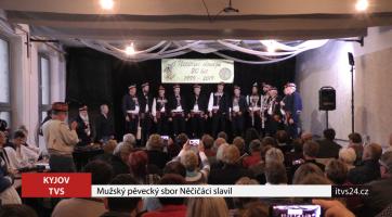 Mužský pěvecký sbor Nečičáci slavil
