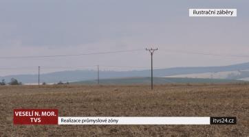 Realizace průmyslové zóny ve Veselí