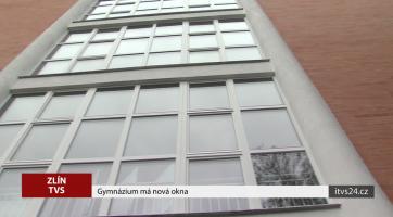 Zlínské gymnázium má nová okna