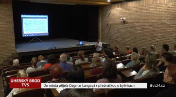 Do Brodu přijela Dagmar Langová s přednáškou o bylinkách