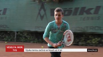 Výuka tenisu začíná ve Veselí už od 4 let