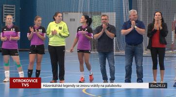 Házenkářské legendy se vrátily na hřiště