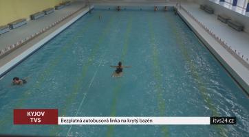 Bezplatná autobusová linka pojede na krytý bazén