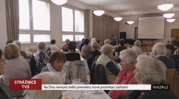 Na Dnu seniorů mělo premiéru nové promítací zařízení 