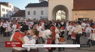 Ostrožské hody s právem se vydařily
