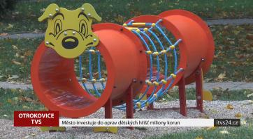 Otrokovice investují do oprav dětských hřišť miliony