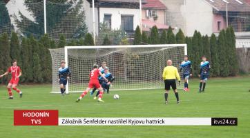 Záložník Šenfelder nastřílel Kyjovu hattrick 