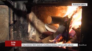 Kraj obdržel 2843 žádostí o kotlíkové dotace během pěti sekund