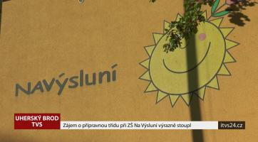 Zájem o přípravnou třídu při ZŠ Na Výsluní výrazně stoupl