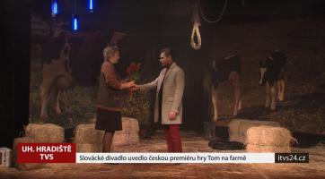 Slovácké divadlo uvedlo českou premiéru Toma na farmě