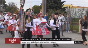 Babickým hodům přálo počasí 