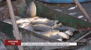 Výlov rybníka byl opět pro veřejnost 