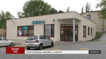 Lékárna zajišťuje výdej léků i o svátcích