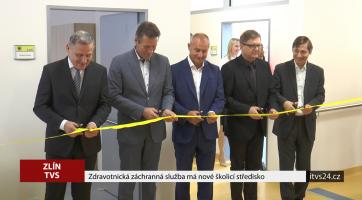 Zdravotnická záchranná služba má nové školicí středisko