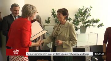 Seniorským klubem roku se stalo Společenství vdov a vdovců