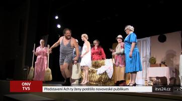 Představení Ach, ty ženy potěšilo novoveské publikum