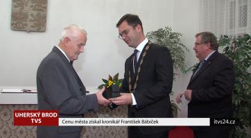 Cenu města získal kronikář František Bábíček
