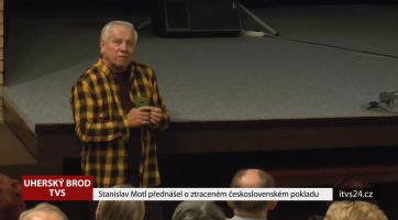 Stanislav Motl přednášel o ztraceném československém pokladu