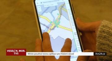 Město používá novou aplikaci pro hlášení závad