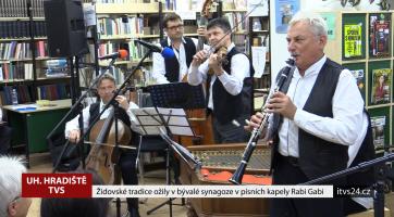 Židovské tradice ožily v bývalé synagoze v písních kapely Rabi Gabi