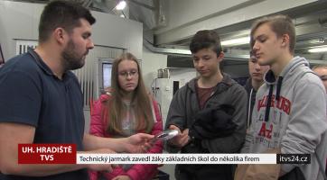 Technický jarmark zavedl žáky do několika firem