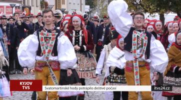 Svatomartinské hody potrápilo deštivé počasí