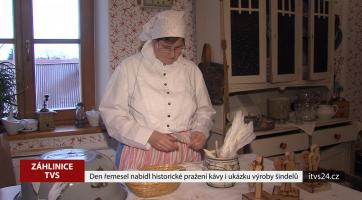 Den řemesel nabídl historické pražení kávy i ukázku výroby šindelů