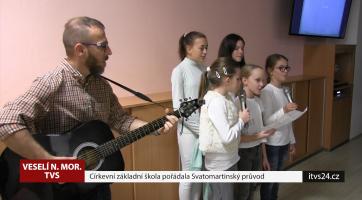 Církevní základní škola pořádala Svatomartinský průvod