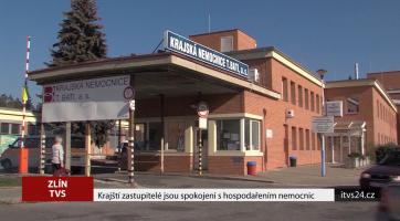 Krajští zastupitelé jsou spokojeni s hospodařením nemocnic