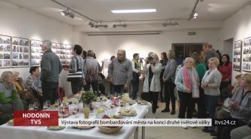 V Hodoníně probíhá fotografická výstava o bombardování města