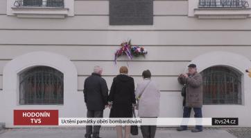 V Hodoníně uctili památku obětí bombardování