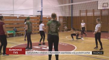 Zakladatelka volejbalu v Kunovicích uspořádala svůj poslední turnaj